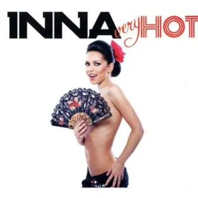 Inna Hot 1 Album Cover T-Shirt White – ALBUM COVER T-SHIRTS