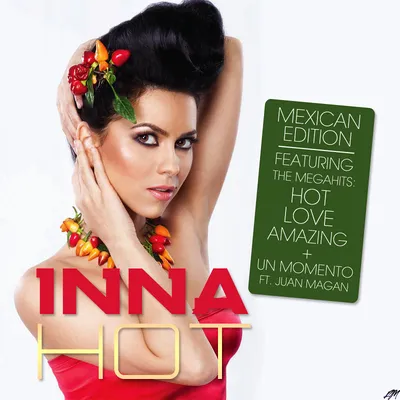 Inna Hot Album Cover T-Shirt White