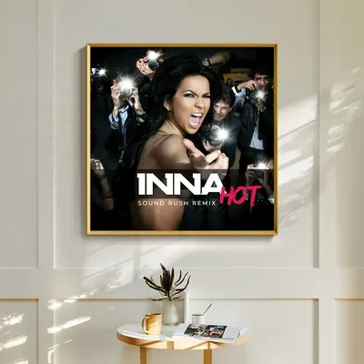 Inna Hot Music Album Cover Poster Canvas Art Print Home Decor Wall Painting  ( No Frame ) - AliExpress