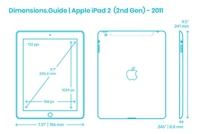 iPad Pro (12.9-inch) (2nd generation) - Technical Specifications