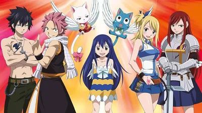 Discussion] My Top 25 Favourite Fairy Tail Characters (from left to right)  : r/fairytail