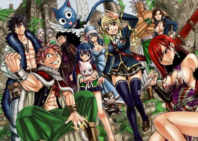 FAIRY TAIL 100 YEARS QUEST KEY VISUAL POSTER\" ~ I made this for myself but  decided to share it with you guys, just give me some credit if you spread  my work (@