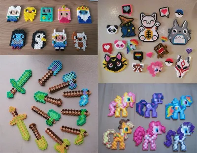 Термомозаика (perler beads) - удивительные возможности | Пикабу