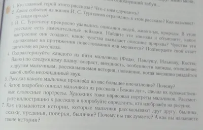 И.Тургенев Бежин луг (отрывок) – Тургенев Иван Сергеевич – Страна читающая