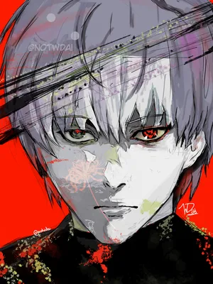 Ken Kaneki Digital Art by Nestor Muller - Pixels