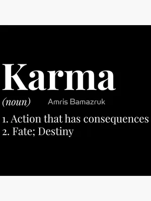 Karma or No Karma?. Karma is the belief that whatever you… | by Ibukunoluwa  'IBee' Okusanya | Medium