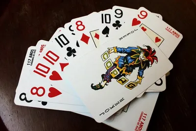 ♠️♥️♣️♦️ Колода карт, Джокер, фон …» — создано в Шедевруме