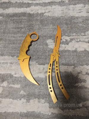 Karambit - Gold gem : r/ohnePixel