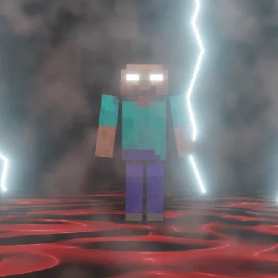 Herobrine in Minecraft - Scalacube