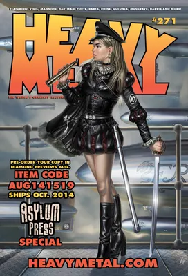 JUL201229 - HEAVY METAL #301 CVR A ESCORZA (MR) - Previews World