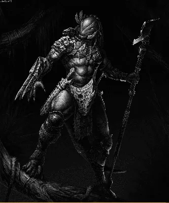 Заказ на хищника-аргонианина / Аргонианин :: TES art :: TES расы ::  Predator :: Арт-клуб (арт-клуб, артклуб,) :: sevastians :: The Elder  Scrolls :: Хищник (фильм) (Хищник (Predator), Хищник 2 (Predatror 2)) ::