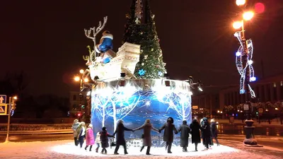 352. Салфетка для декупажа новогодняя Хоровод вокруг елки в  интернет-магазине на Ярмарке Мастеров | Салфетки для декупажа, Раменское -  доставка по России. Товар продан.