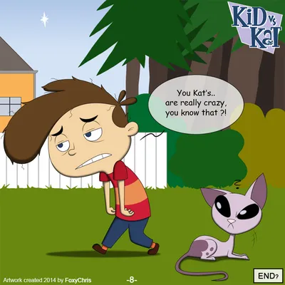 Thank you for Watching Kid vs. Kat by alerkina4the5th -- Fur Affinity [dot]  net