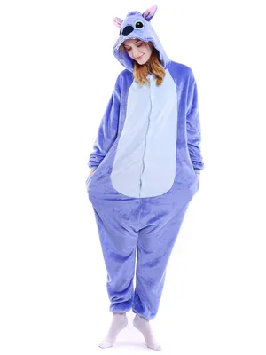 Пижама для детей и взрослых/ Одежда для дома/ Кигуруми Стич AllKigurumi  12690225 купить в интернет-магазине Wildberries