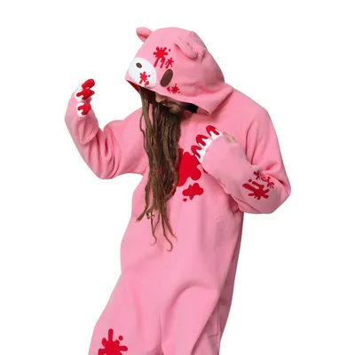 Pink Gloomy Bear Kigurumi Adult Character Onesie Costume Pajama By SAZAC