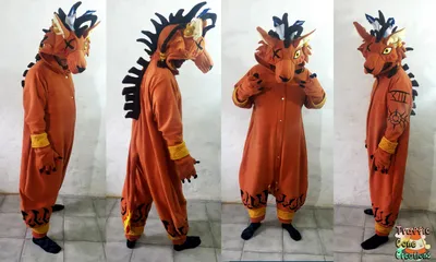 Custom Kigurumi- Red XIII by trafficconecreations -- Fur Affinity [dot] net