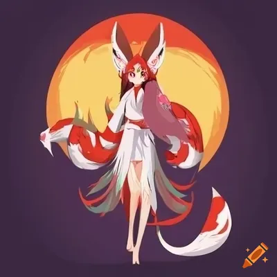 Kitsune by IrenHorrors on DeviantArt