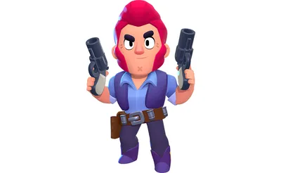 Colt Brawl Stars - 3D Print Model by Bon Bon Art