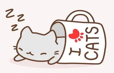 Картинки, рисунки милых котиков для срисовки | Pusheen cute, Pusheen cat,  Big cats drawing