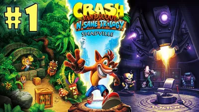 Крэш Бандикут ☀ Crash Bandicoot N. Sane Trilogy (PS4) Прохождение игры #1 -  YouTube