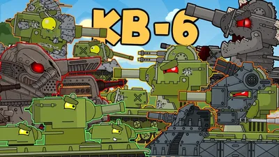 All episodes: The story about KV-6 lasting a lifetime. Cartoons about tanks  - YouTube