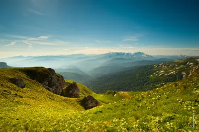 Смотровая на плато Лаго-Наки со скалы Утюг - фото, карта