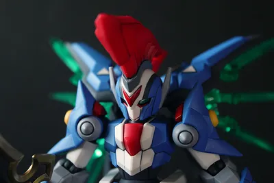 The Little Battlers LBX Z-MODE SERIES LBX Achilles painted PVC, some  assembly | eBay