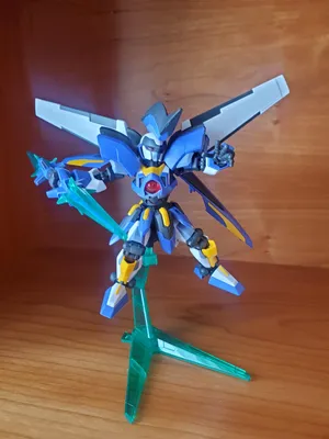 LBX ODIN, weird little kit from a show I didnt know existed. Colour  separation and detail *chef kiss*, beautiful! : r/Gunpla