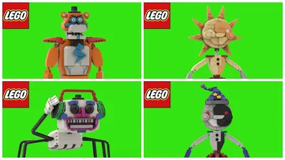 Аниматроники лего ФНАФ фигурки lego ФНАФ fnaf фигурки Sakuga 98823555  купить в интернет-магазине Wildberries