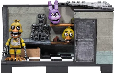 Конструктор Фнаф Звездный Занавес ФНАФ(Star Curtain FNAF) McFarlane Toys  18452408 купить в интернет-магазине Wildberries