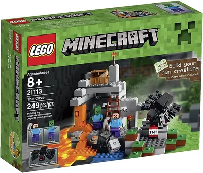 LEGO Minecraft 21137 The Mountain Cave - Mostly Complete SOLD AS PICTURED  673419263818 | eBay