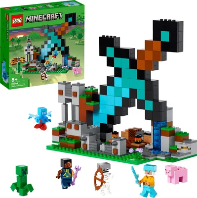 LEGO Minecraft The Sword Outpost Building Set | NFM