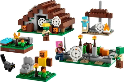 LEGO Minecraft The Red Barn Farm Animals Toy - Imagine That Toys