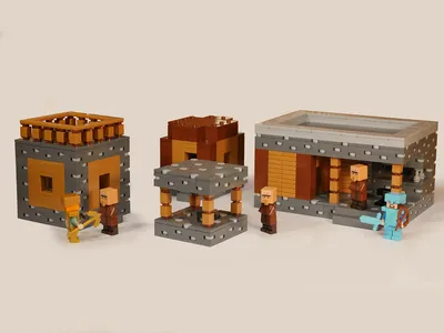 These new Lego Minecraft sets look decidedly more 'Lego' than ever before -  The Verge