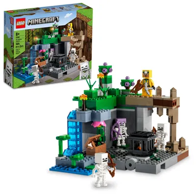 LEGO Minecraft The Training Grounds House Building Set, 21183 Cave Toy -  Walmart.com