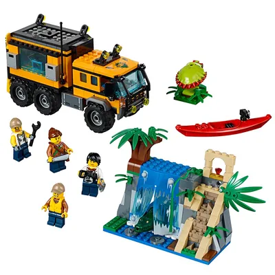 Lego City Jungle Explorers Jungle Exploration Site 60161 - Walmart.com