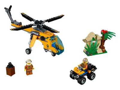 Конструктор LEGO City Jungle Explorers Набор «Джунгли» для начинающих  (60157) купить по цене 1790 ₸ в интернет-магазине Детский мир