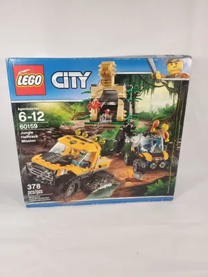 LEGO City: Вертолёт для доставки грузов в джунгли 60162 - купить по  выгодной цене | Интернет-магазин «Vsetovary.kz»