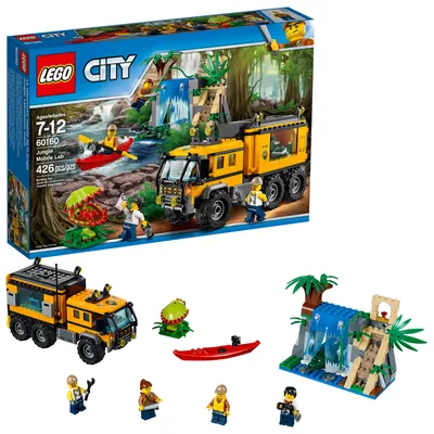 LEGO City Jungle Explorers Jungle Cargo Helicopter 60158 - Walmart.com