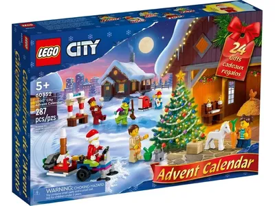 Адвент календарь LEGO CITY 60352 Новогодний конструктор Лего Сити 2023  (ID#1685781628), цена: 1690 ₴, купить на Prom.ua