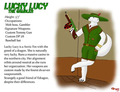 Lucky slash Lucy Bucket by Lazy_Bucket -- Fur Affinity [dot] net