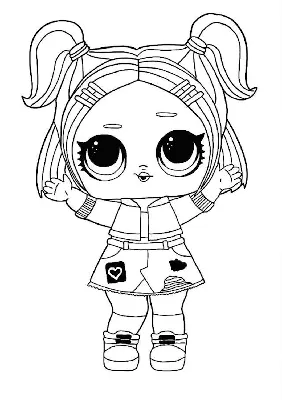 LOL dolls coloring page | tickets.paysera.com