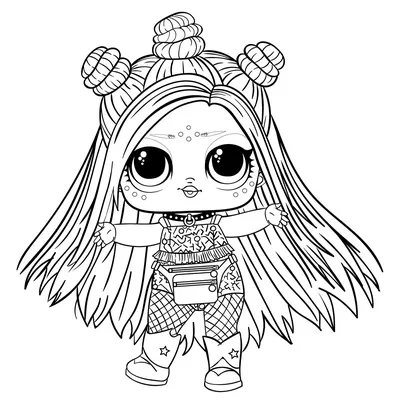 LOL dolls coloring page | tickets.paysera.com