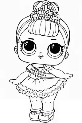 LOL Coloring pages - Lol Dolls for Coloring and Painting