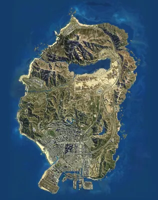 Лос-Сантос из GTA 5 воссоздали в Cities: Skylines