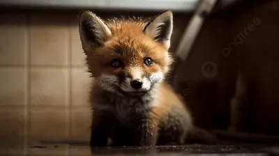 Red fox feeds the cubs. Лиса кормит своих лисят. - YouTube