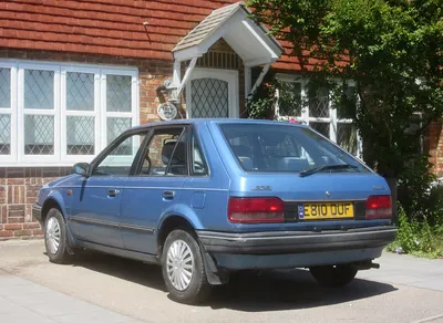 1987 MAZDA 323 1.3 GLX Hatchback | Mazda 323 was the export … | Flickr