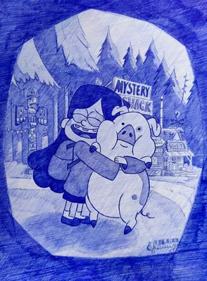 Герои Гравити Фолз Диппер и Мэйбл Gravity Falls Мультики Живопись по  номерам 163748000 купить за 552 ₽ в интернет-магазине Wildberries
