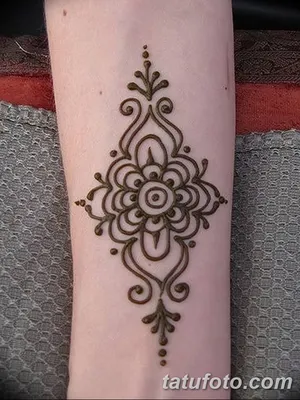 Фото простые рисунки мехенди от 03.08.2018 №075 - simple mehendi drawing -  tatufoto.com - tatufoto.com