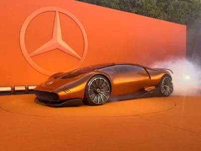 Driving the Mercedes Vision AVTR Concept, a Car Straight Out of 2154